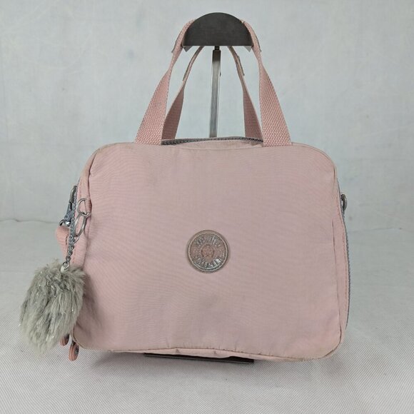 Kipling Miyo Pink Lunch bag - AUTH - Used - Great Price Made in Cambodia - Picture 1 of 16